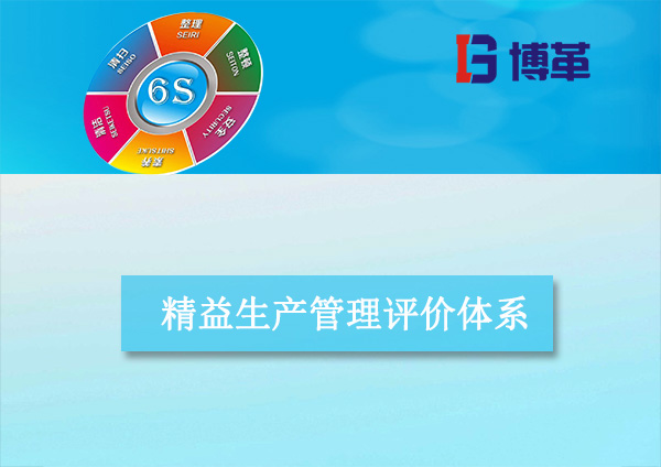 精益生產(chǎn)管理評價體系 精益生產(chǎn)管理評價體系